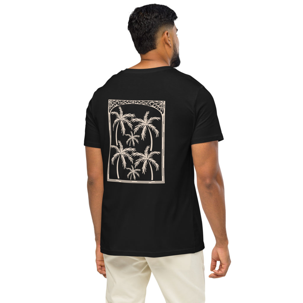Sandy Palms - Unisex Bio-T-Shirt – Bild 12