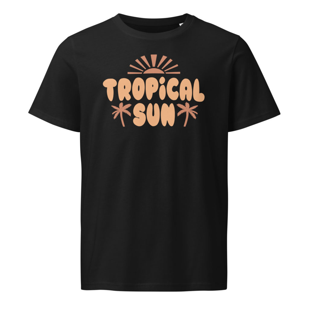 Tropical Sun - Unisex Bio-T-Shirt – Bild 5