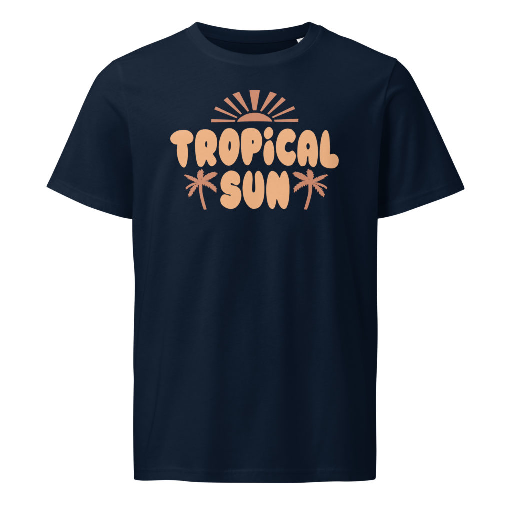 Tropical Sun - Unisex Bio-T-Shirt – Bild 6