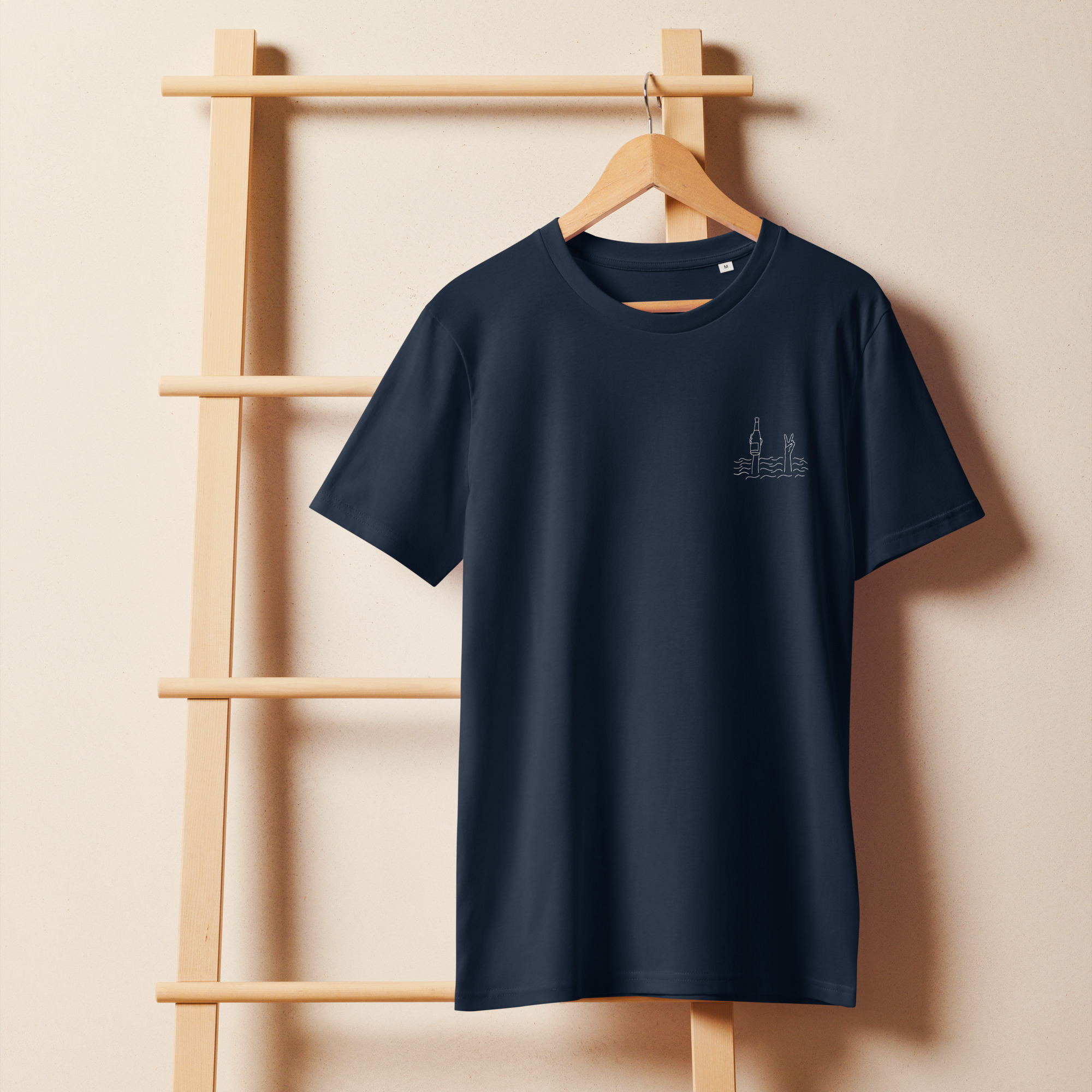 Peace & Cheers - Unisex Bio-T-Shirt