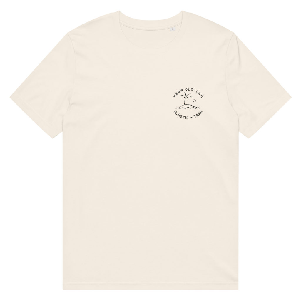 Keep our sea plastic-free - Unisex Bio-T-Shirt – Bild 6