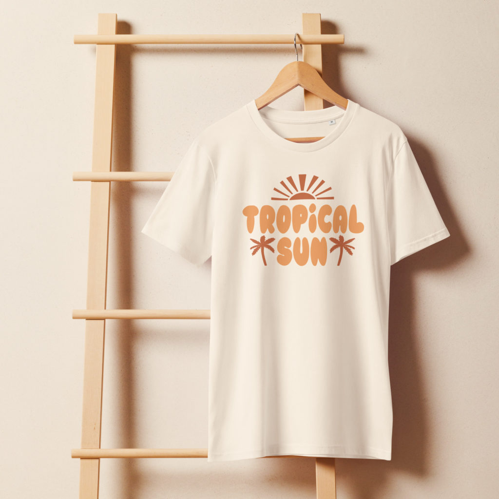 Tropical Sun - Unisex Bio-T-Shirt – Bild 8