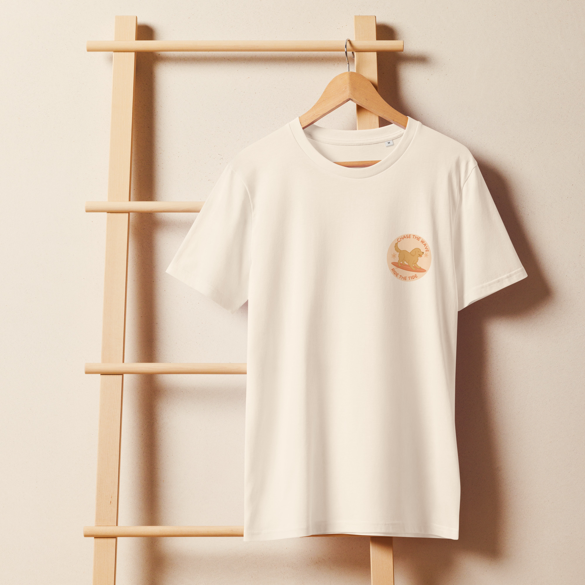 Chase the wave, ride the tide - Unisex Bio-T-Shirt