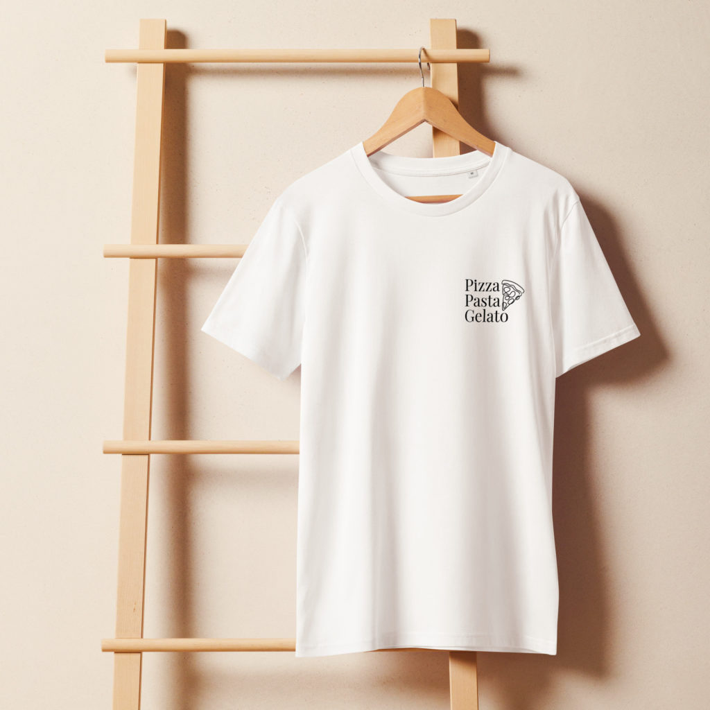 Pizza, Pasta, Gelato - Unisex Bio-T-Shirt – Bild 7