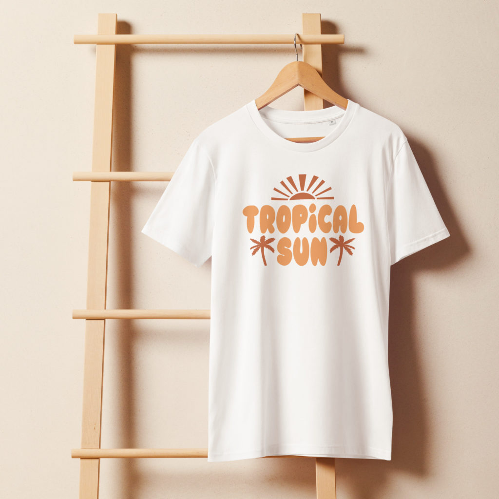 Tropical Sun - Unisex Bio-T-Shirt – Bild 9