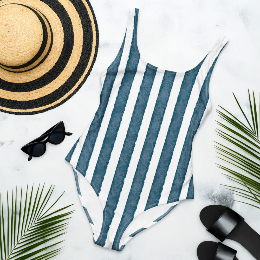 Deep Ocean Stripe - Swimsuit – Bild 4