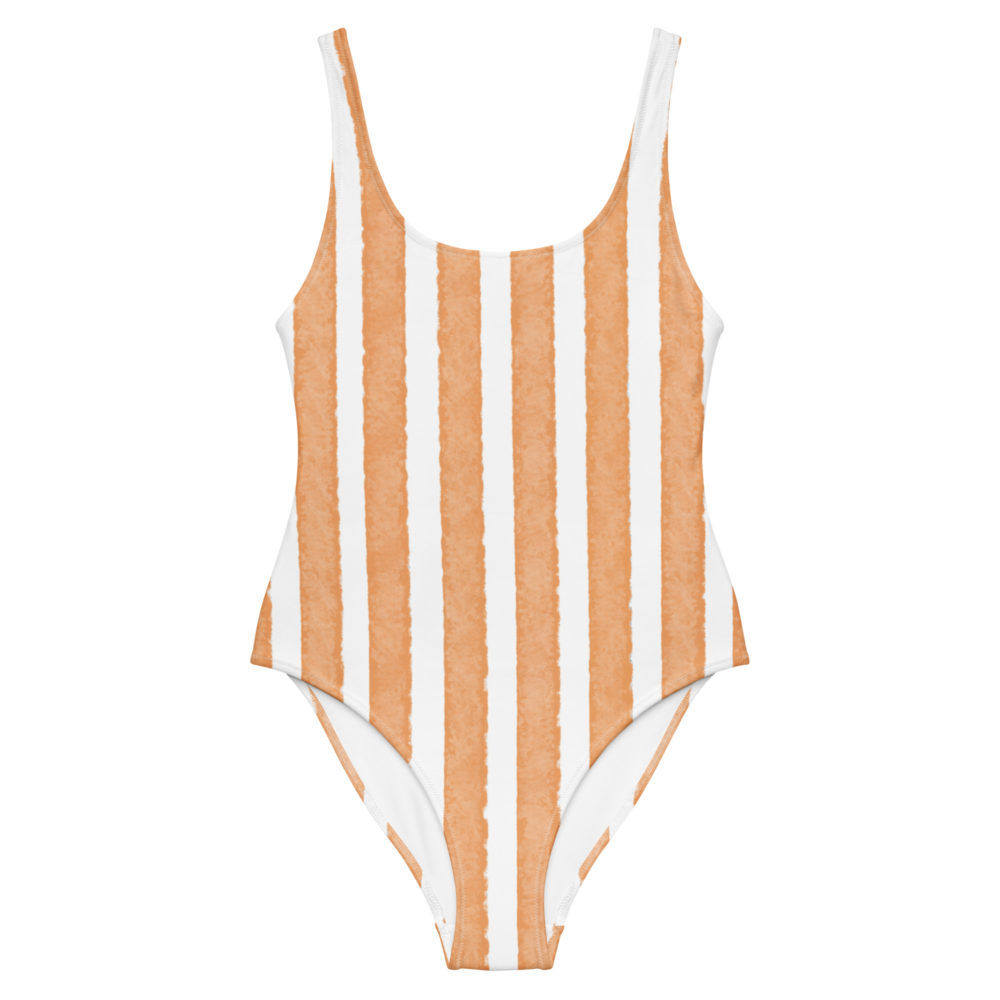 Apricot Sunset Stripe - Swimsuit – Bild 3