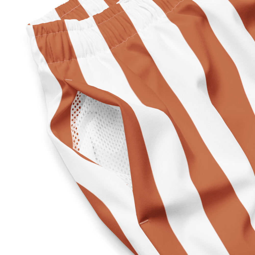 Terracotta Clay Stripe - Schwimmshorts – Bild 2