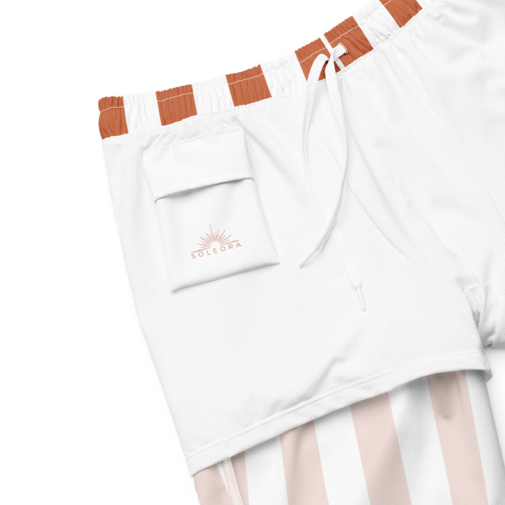 Terracotta Clay Stripe - Schwimmshorts – Bild 3