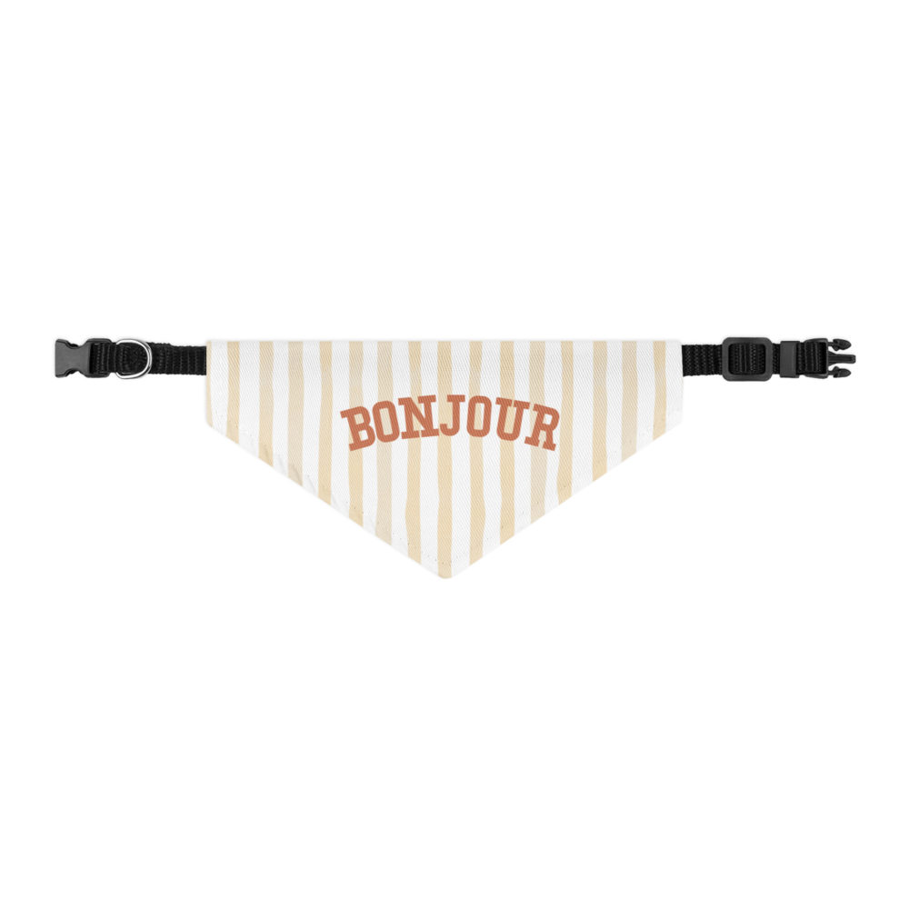 Bonjour - Bandana-Halsband – Bild 3
