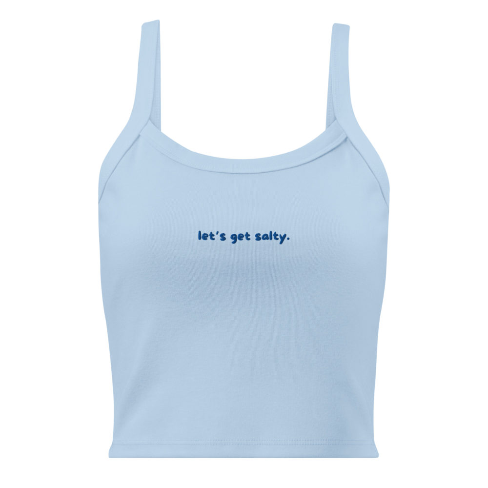 let's get salty - besticktes Top – Bild 3
