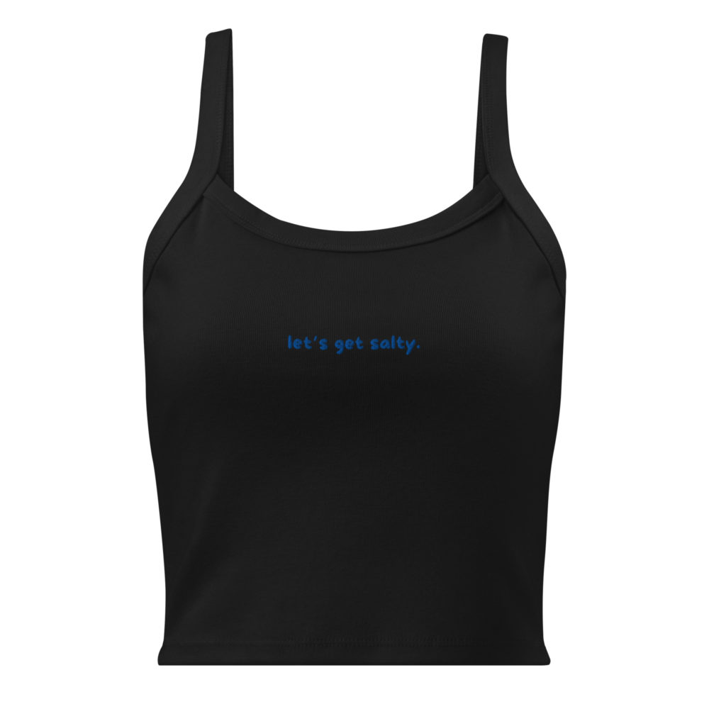 let's get salty - besticktes Top – Bild 2