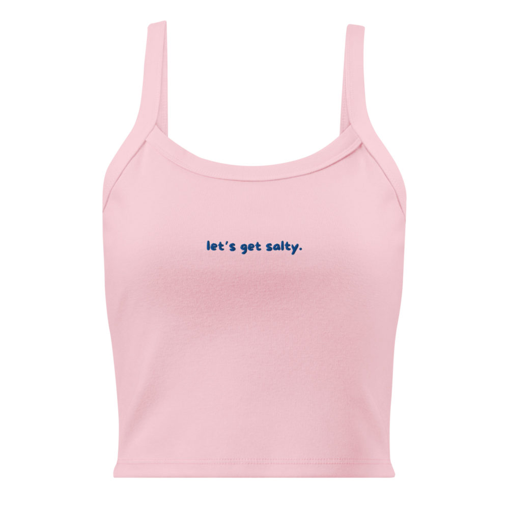 let's get salty - besticktes Top – Bild 4