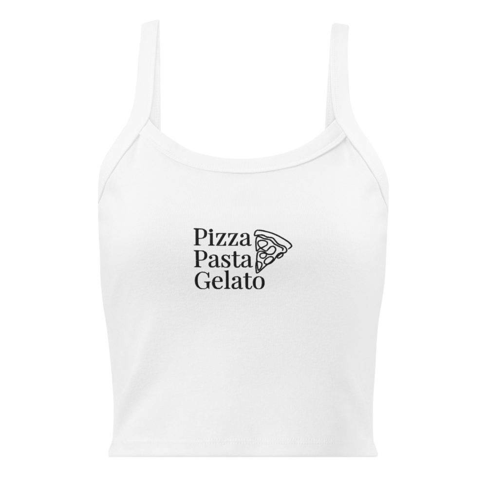 Pizza, Pasta, Gelato - besticktes Top – Bild 5