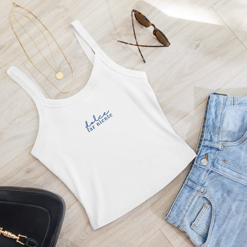 Dolce far niente - besticktes Top – Bild 10
