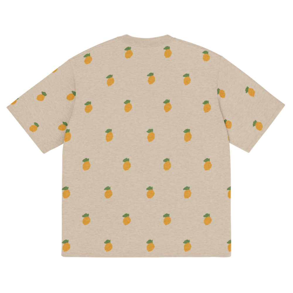 Lemon Sand - Gestricktes T-Shirt – Bild 17