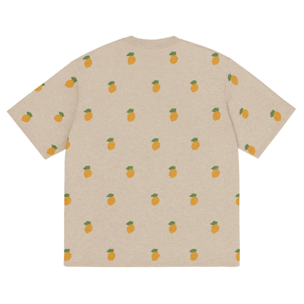 Lemon Sand - Gestricktes T-Shirt – Bild 5