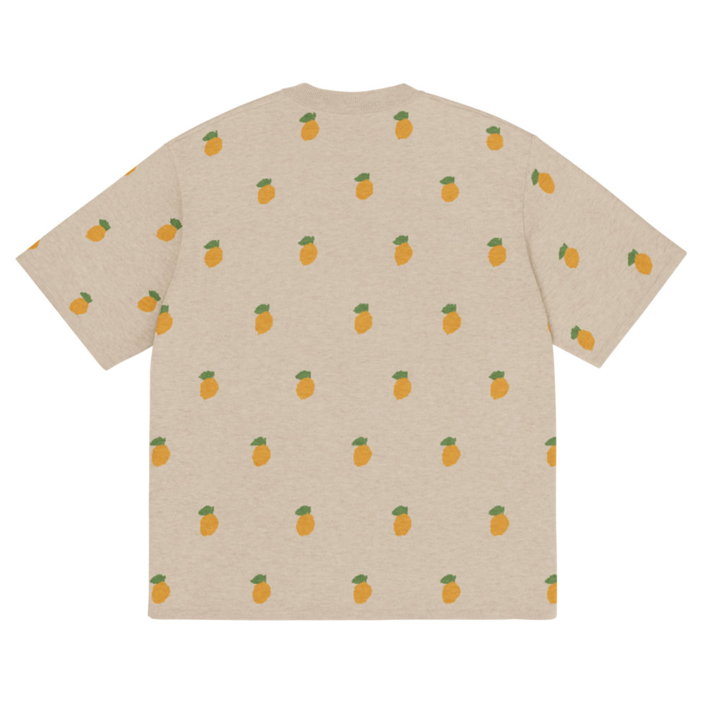 Lemon Sand - Gestricktes T-Shirt – Bild 18
