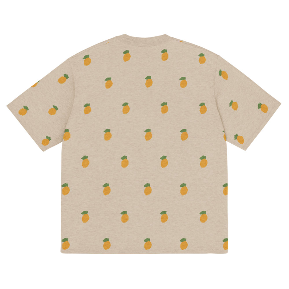 Lemon Sand - Gestricktes T-Shirt – Bild 13