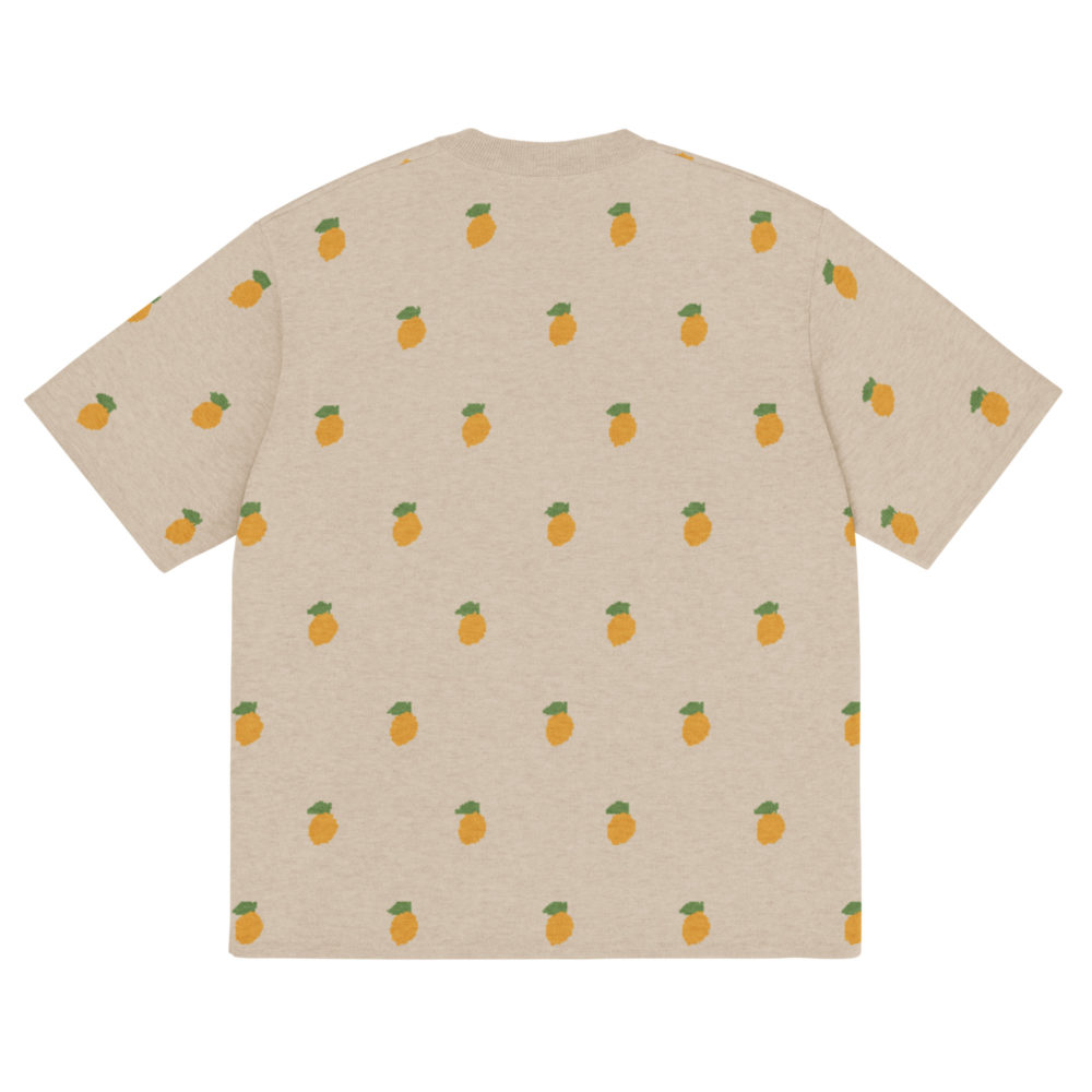 Lemon Sand - Gestricktes T-Shirt – Bild 11