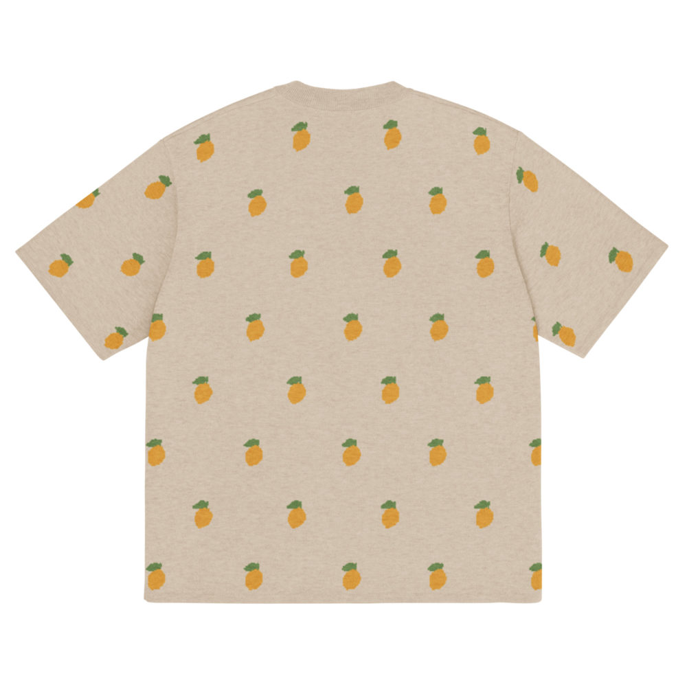 Lemon Sand - Gestricktes T-Shirt – Bild 9