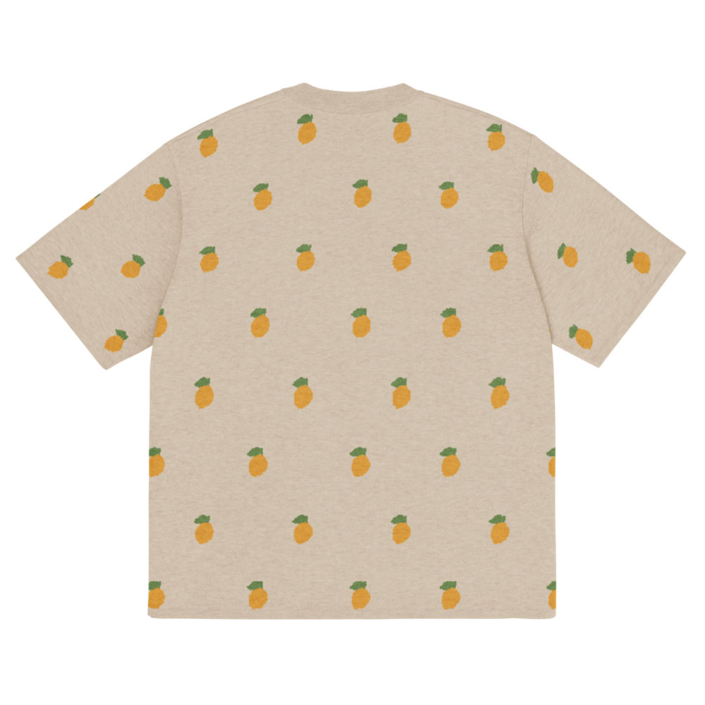 Lemon Sand - Gestricktes T-Shirt – Bild 15