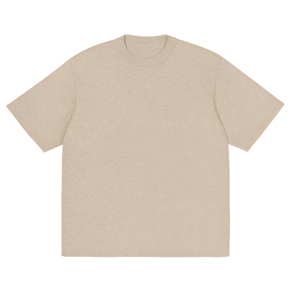 Sandstone - Gestricktes T-Shirt