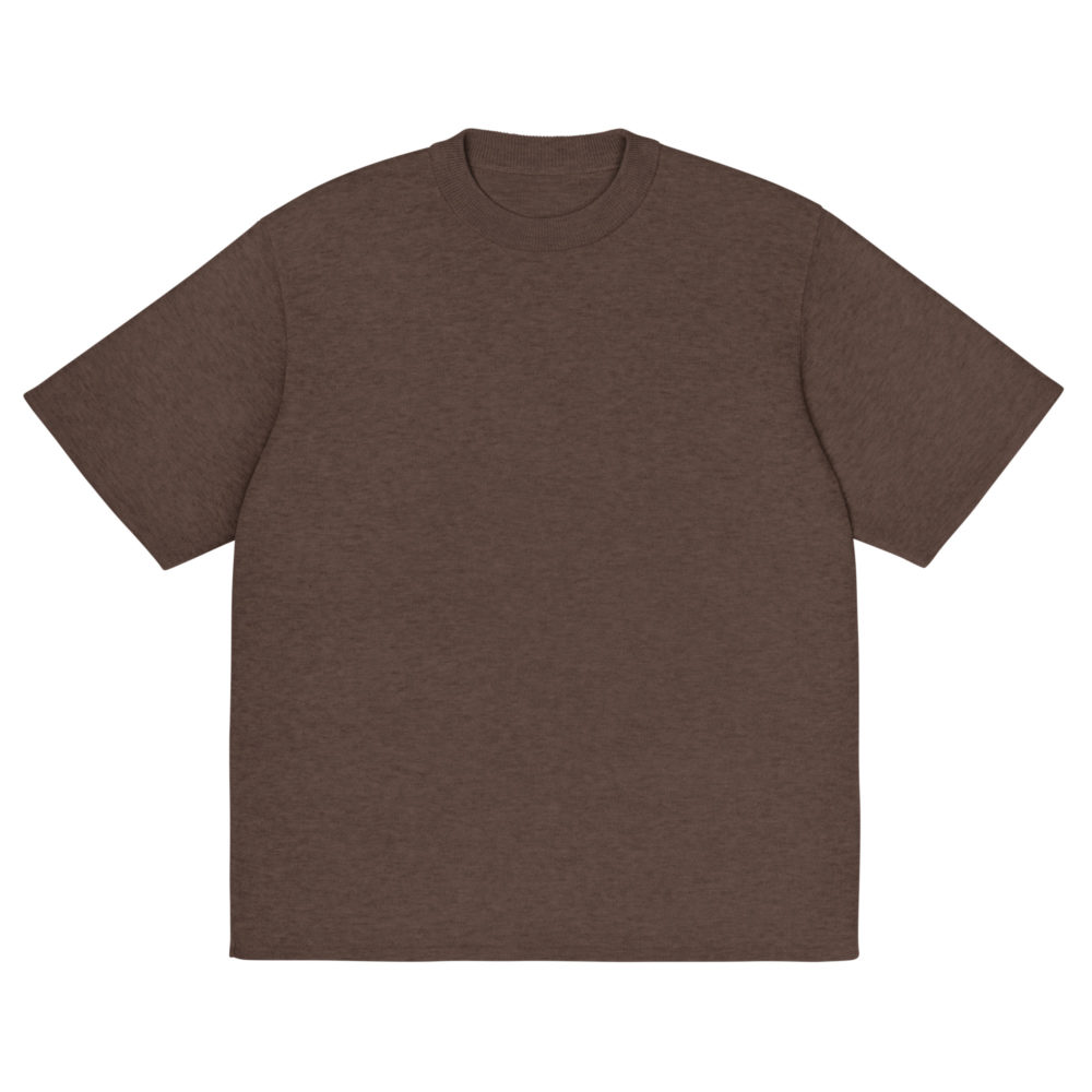 Mocca Dream - Gestricktes T-Shirt – Bild 5